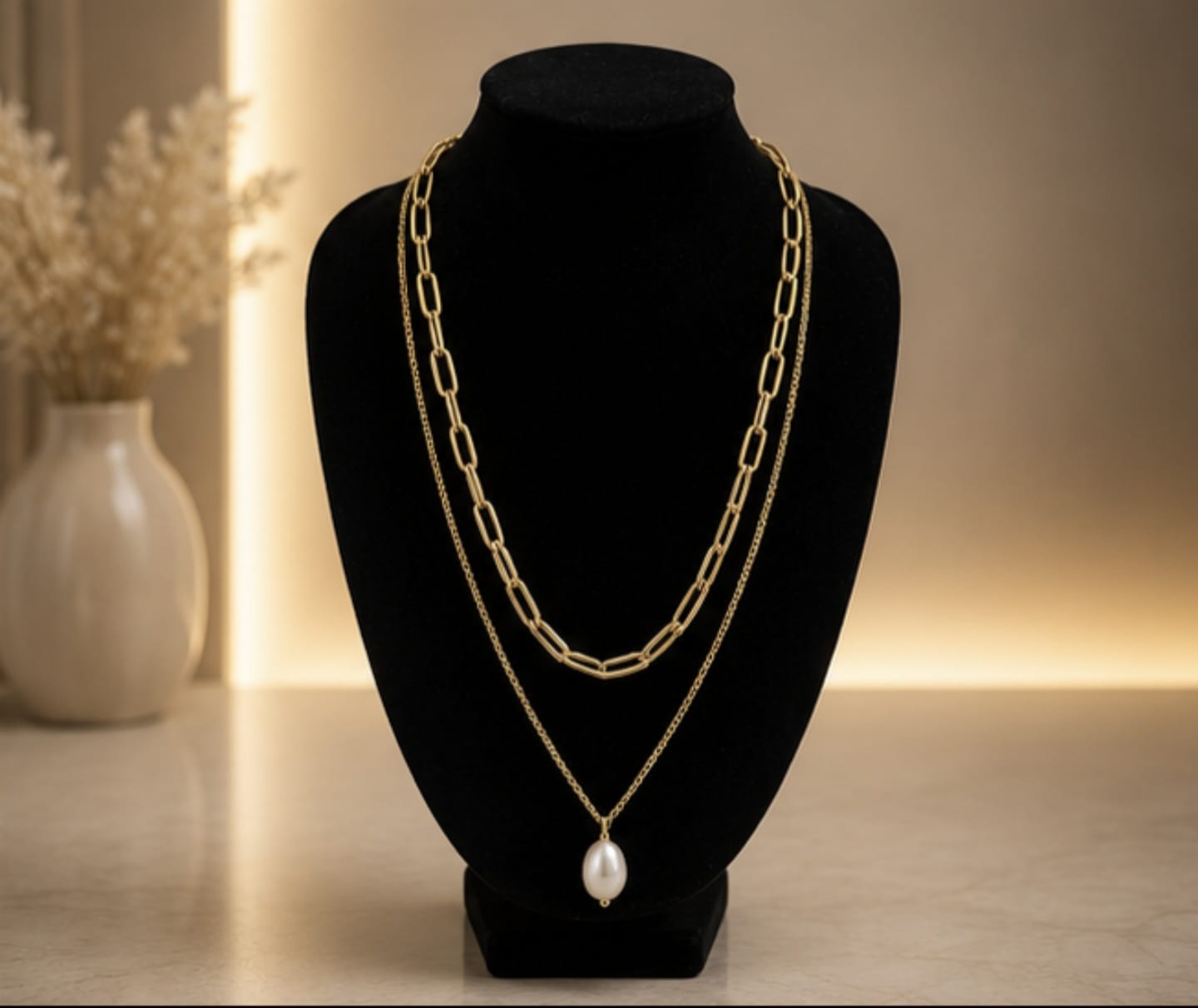 Cadenas Con Perla